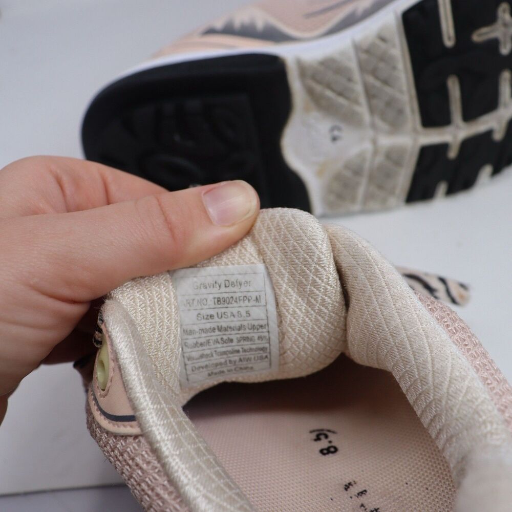 GDefy (Gravity Defyer) Corrective Fit Pink Womens Sneaker Lace Up Size 8.5 - Picture 8 of 8